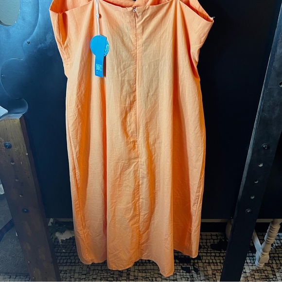 Orange cupshe Sleeveless Dress XL - Picture 4 of 5
